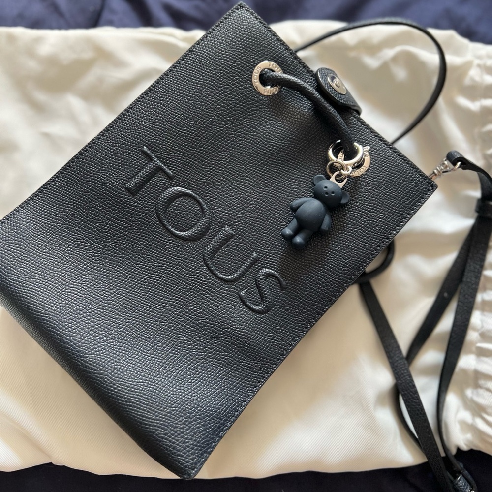 Mini bag dark blue Tous